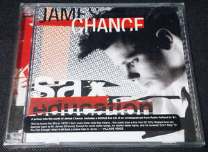 [未開封] James Chance - Sax Education US盤 2xCD Tiger Style - TS-053 2004年 James White, The Contortions