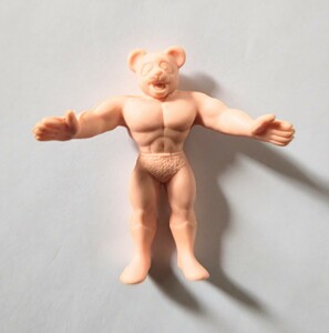 キン肉マン消しゴム　キン消し　パンダマン　きれい　当時物　昭和レトロ　ぱんだまん　kinnikuman　pandaman 　チウげ（けしごむ）