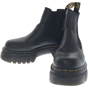 Dr.Martens ドクターマーチン AUDRICK CHELSEA 厚底サイドゴアレザーブーツ ブラック UK 4 ITCKJZ0YLSZS