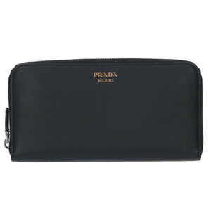 プラダ PRADA 2ML317 ソフトグレインレザー財布 中古 SB01