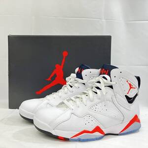 NIKE AIR JORDAN 7 RETRO White Infrared ナイキエア ジョーダン 7 レトロ ホワイト インフラレッド CU9307160 サイズ26.5cm