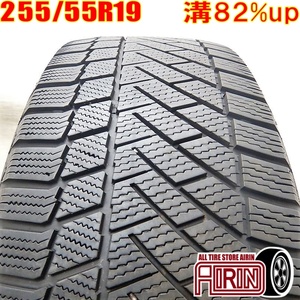 中古タイヤ 255/55R19 スタッドレスタイヤ CONTINENTAL ContiVikingContact6 1本 単品 グランンドチェロキー CX-9 カイエン 中古 19インチ