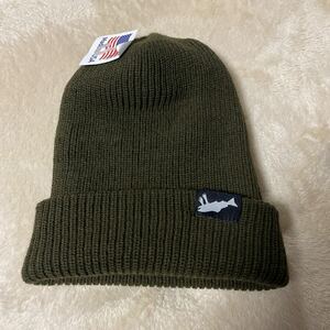 新品 サーモンアームズ WATCHMAN TOQUE ビーニー Olive ニット帽 22-23モデル