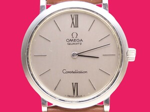 ■♪価格高騰！ 資産価値! 稼働 電池新品 メンズ ビンテージ 高級超レア！ OMEGA オメガConstellation コンステレーション QUATZ クオーツ3