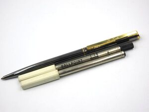 ■【執筆確認済】 dunhill ダンヒル ボールペン ｄロゴ シルバー×ゴールド系 BALLPOINT(M×1/F×2) 筆記用具 アンティーク コレクション