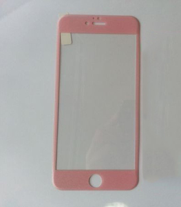 新2枚セット 送料無料 iPhone6s Plus iphone6 Plus ガラス フィルム 保護 アイフォン ピンク シール シート カバー 在庫処分 ピンク