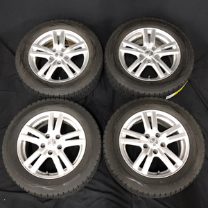 DUFACT SM12 16×6 1/2J アルミホイール ダンロップ 205/60R16 920 5穴 タイヤ付き 4点 セット まとめ