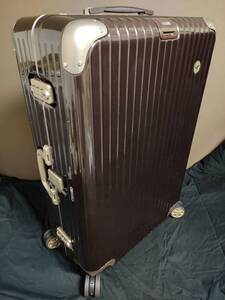 RIMOWA　稀少廃盤ルフトハンザ別注エレガンス（旧ノーマルライン名称リンボ、現名称ハイブリッド）MW73！　87L　2013年製良品！　899.59