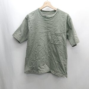 ◇ ⊂ UNITED ARROWS ユナイテッドアローズ 半袖 Tシャツ サイズS グリーン系 メンズ E