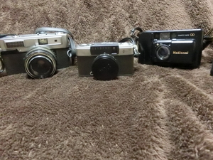 カメラ３点おまとめ！（ミノルタ、ナショナル、オリンパス）Minolta/OLYMPUS PEN-EE/National