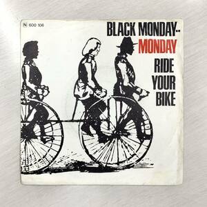 BLACK MONDAY / RIDE YOUR BIKE c/w Monday Monday // 7” ★ JAZZ FUNK raregroove レアグルーヴ