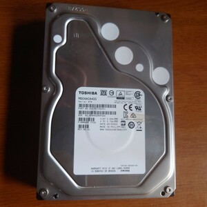 TOSHIBA HDD 東芝 SATA フォーマット済み MD04ACA400 4TB ハードディスク