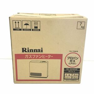 新品未開封　Rinnai リンナイ RC-S2402E　ガスファンヒーター プロパン LPガス 【JBA2648#120】