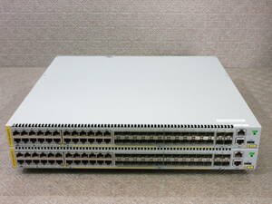 【2台セット】Allied Telesis / アライドテレシス / AT-x930-28GTSX / L3 Switch x930 Series / 初期化済み / No.T629