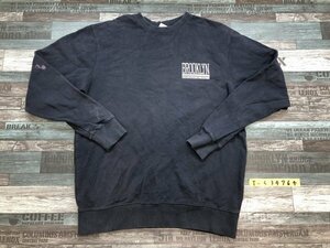 Champion チャンピオン メンズ BROOKLYN プリント トレーナー 大きいサイズ XL 紺