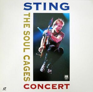 LASERDISC Sting Soul Cages Concert VALA3535 VIDEO ARTS /00500