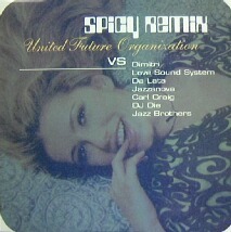 %% UNITED FUTURE ORGANIZATION / SPICY REMIX (PHJR-12501/2) 2LP YYY304-3816-4-4 レコード盤