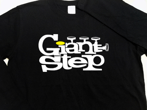 送込 Giant Steps ジャイアントステップス JAZZ LIFE　ロンT 長袖Tシャツ 黒 XLサイズ