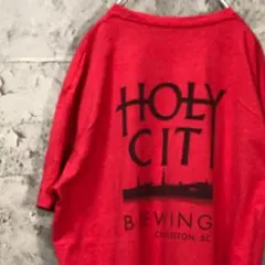 HOLY CITY ワンポイント USA輸入 オーバー Tシャツ