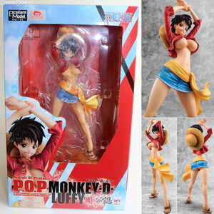 【中古】[FIG]オンラインショップ限定 Portrait.Of.Pirates P.O.P I.R.O モンキー・D・ルフィ ONE PIECE(ワンピース) 1/8 完成品 フィギュ