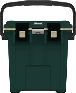 PELICAN (ペリカン) 20QT エリートクーラーボックス ハンターグリーン / タン 20QT Elite Cooler 20.35 L[20Q-15-HGRTAN] 保冷