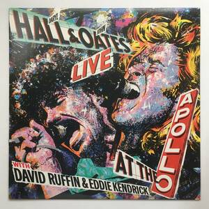 Daryl Hall & John Oates ダリル・ホール&ジョン・オーツ Hall & Oates 「Live at the Apollo ライヴ・アット・ジ・アポロ」アメリカ盤