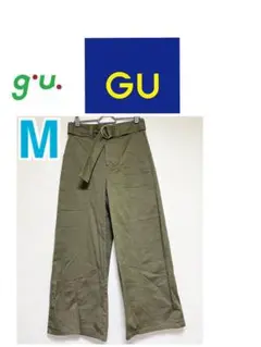 セール❗️美品❗️gu ワイドパンツMサイズ