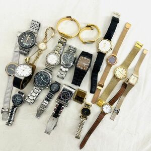 D815-00000 腕時計 まとめ売り 20点セット TECHNOS SKAGEN WALTHAM J.HARRISON GIVENCHY SWISS MILITARY YSL etc