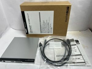 Logitec USB3.1 9.5mm薄 Type-C BDXL対応 Mac対応 ポータブルブルーレイドライブ シルバー LBDW-PUE6U3MSV　未使用品