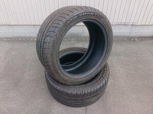 中古タイヤ！ATR SPORT2 275/40ZR18 275/40R18 2018年製 5㎜ 溝あり！2本セット！フェレディZ スカイライン フーガ セルシオ スープラ