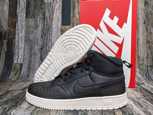 最後 26.5cm NIKE COURT VISION MID WNTR US8.5 箱200円 DR7882-002 検 保温/レザー ナイキ コートビジョン ミッド ウィンター ブラック/黒