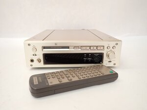 【ジャンク品】 SONY ソニー MDデッキ MDS-J3000 リモコン付き □ 70FCD-3