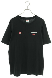 シュプリーム ドゥカティ 24SS Ducati Logos Tee サイズ:M ドゥカティロゴTシャツ 中古 OM10