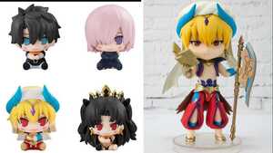 FGO ふぃぐりっぷすぺしゃる 4種　figuartsmini ギルガメッシュ Fate/Grand Order絶対魔獣戦線バビロニア　フィギュアーツミニ　フィギュア