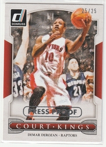 DeMar DeRozan　14-15　Panini Court Kings　Parallel　(25/25)　25枚限定　Last Number