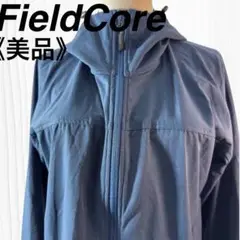 【美品】FieldCore マウンテンパーカー ドローコード L ネイビー