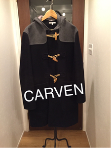 即決★ CARVEN ダッフルコート バイカラー 13AW ／ カルヴェン オーバーサイズ オーバーシルエット uomo 掲載