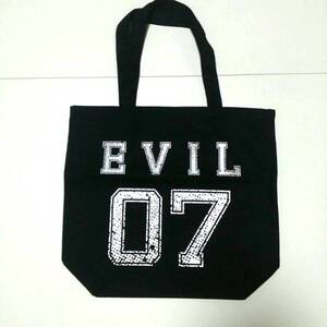 ブラック 黒夢 清春 SADS CLOTHS OF THE EVIL EVIL07 トートバッグ KUROYUME KIYOHARU SADS サッズ