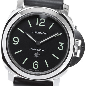 パネライ PANERAI PAM01000 ルミノール ベース ロゴ アッチャイオ 手巻き メンズ _816495