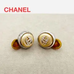 CHANEL シャネル イヤリング ココマーク 刻印あり 箱付き