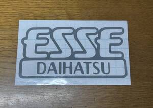 [送料込][グレー②] エッセ ESSE L235S L245S カッティングステッカー シール ダイハツ DAIHATSU