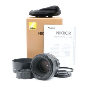 【実用品】 Nikon ニコン AF-S 50mm F1.8G