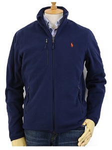 新品 アウトレット 2608サイズ XLサイズ フリース ジップアップ ジャケット NAVY 紺 polo ralph lauren ポロ ラルフ ローレン 