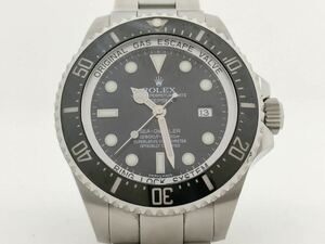  ロレックス ROLEX シードウェラー　ディプシー　116660　V番 黒文字盤 腕時計 デイト 自動巻き 