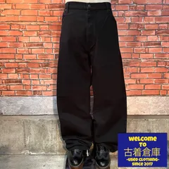 USA古着 デニムパンツ ブラックデニム Levi’s 541 ストレート 42×32