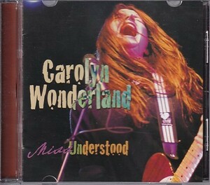 （ブルース)CD Carolyn Wonderland Miss Understand キャロライン・ワンダーランド 輸入盤