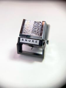 SHURE シュアー V15 TYPEⅢ 初期型 鏡面仕上げモデル 白文字 VN35E MMカートリッジ レコード針 動作品