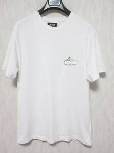 X-LARGE エクストララージ Tシャツ 半袖 浮世絵 葛飾北斎 水墨画 メンズ M 白　 irmri yg3492