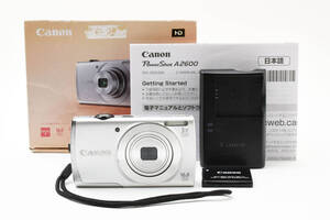 ★実用品★ キャノン CANON PowerShot A2600 ★元箱・バッテリー・付属品多数！　　　0921#66 #6471