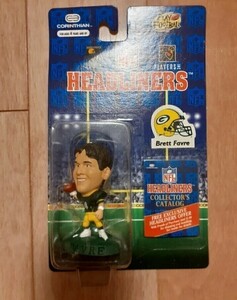 ブレット・ファーブ コリンシアン NFL フィギュア ヘッドライナーズ CORINTHIAN HEADLINERS Brett Favre アメリカン・フットボール